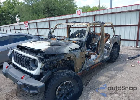 2025 Jeep Wrangler 4-Door Rubicon 4X4 из США, поврежденный, VIN 1C4PJXFN5SW528186